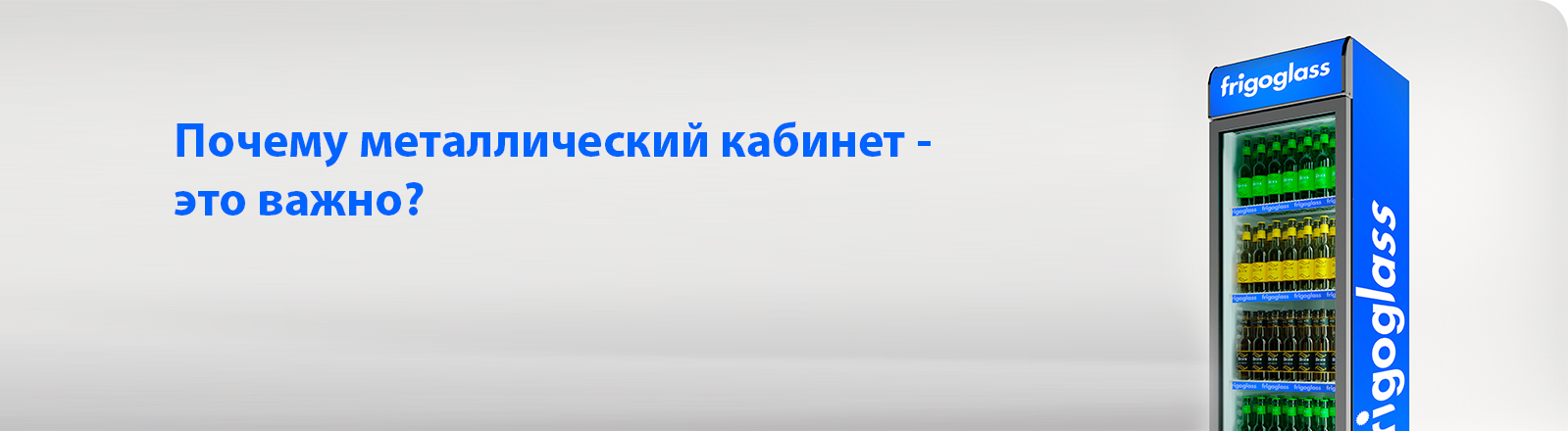 Фригогласс: Почему металлический кабинет — это важно?